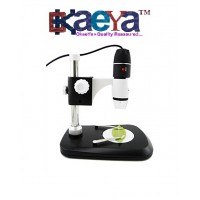 OkaeYa 500X / 800X: Portable Mega Pixels 50X to 1000X 2MP USB 8 LED Digital Industrial Microscope